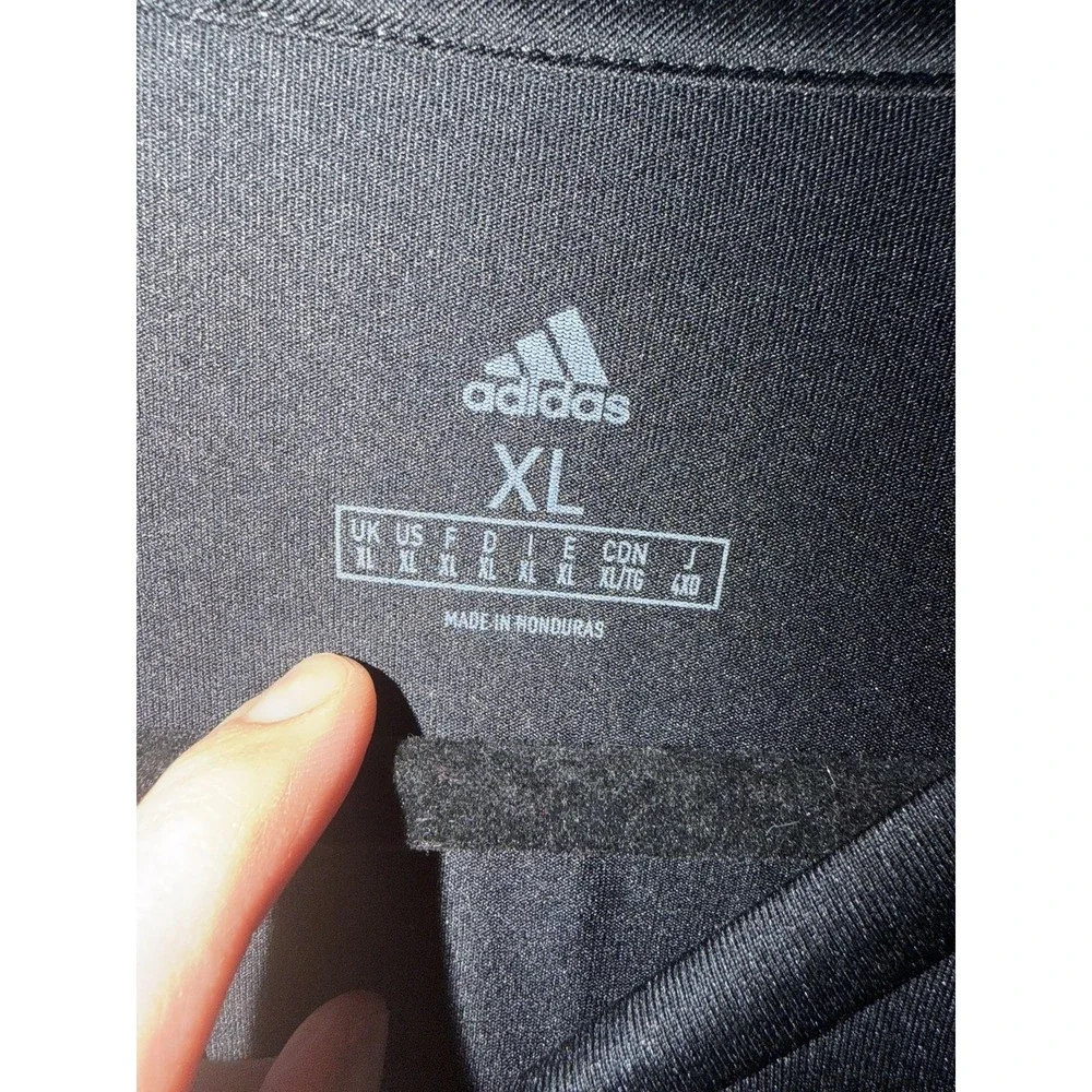 Adidas MLS Austin FC Soccer‎ Futbol Black Performance T-Shirt Size XL